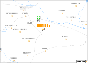 map of Nuribey