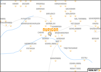 map of NūrīGon