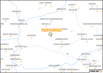 map of Nūrī Kandī