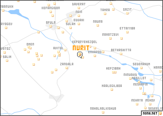 map of Nurit