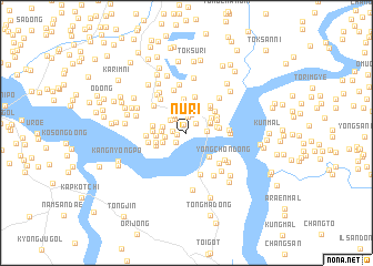 map of Nu-ri