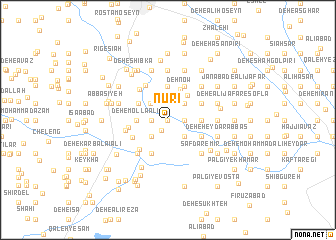 map of Nūrī