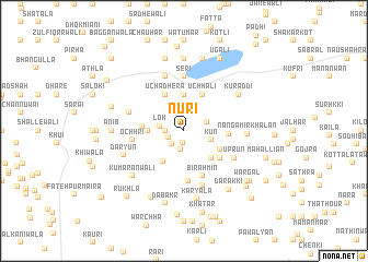 map of Nurī