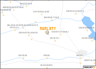 map of Nurlaty