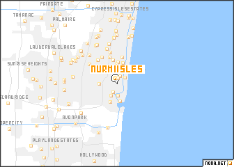 map of Nurmi Isles