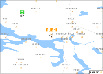 map of Nurmi