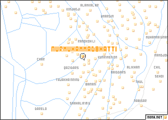 map of Nūr Muhammad Bhatti