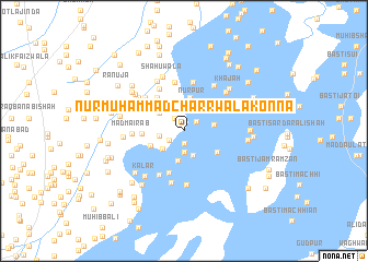 map of Nūr Muhammad Chārrwāla Konna