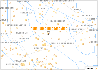 map of Nūr Muhammad Rājar