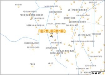 map of Nūr Muhammad