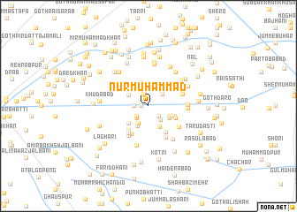 map of Nūr Muhammad