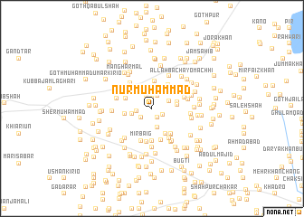 map of Nūr Muhammad