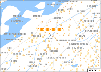 map of Nūr Muhammad