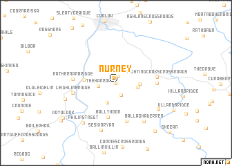 map of Nurney