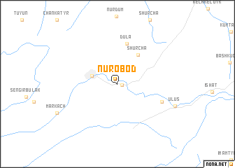 map of Nurobod