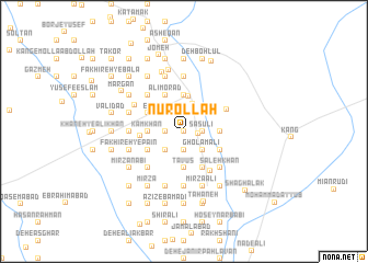 map of Nūrollāh