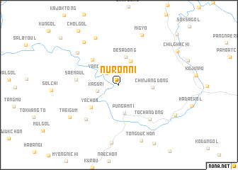 map of Nurŏn-ni
