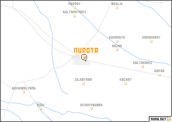 map of Nurota