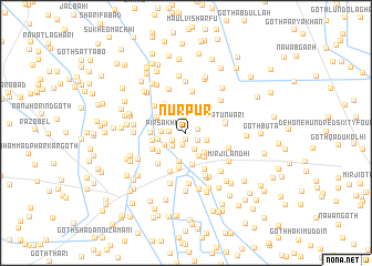 map of Nūrpur