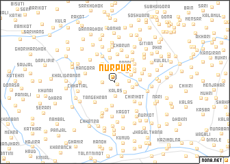 map of Nūrpur