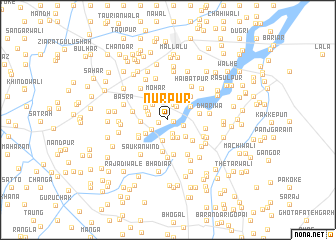 map of Nūrpur