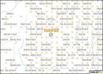 map of Nurpur