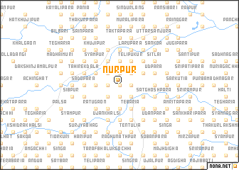 map of Nurpur