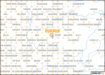 map of Nurpur