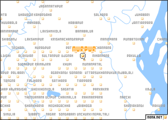 map of Nurpur