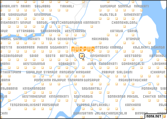 map of Nurpur