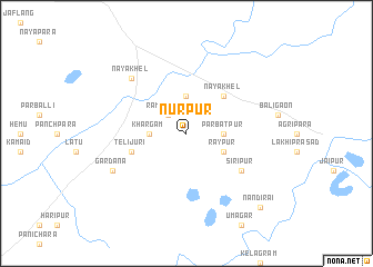 map of Nurpur