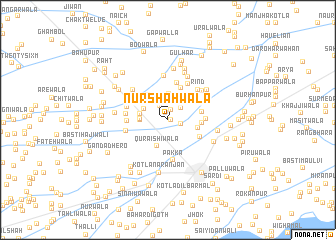 map of Nūr Shāhwāla