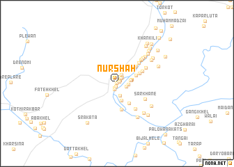 map of Nur Shāh