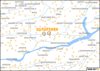 map of Nūr Shāh