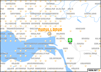 map of Nurullāpur