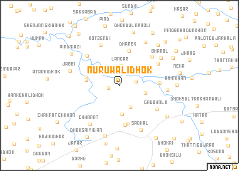 map of Nūruwāli Dhok