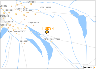 map of Nūryā