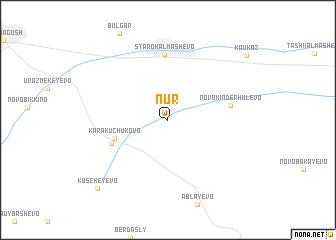 map of Nur