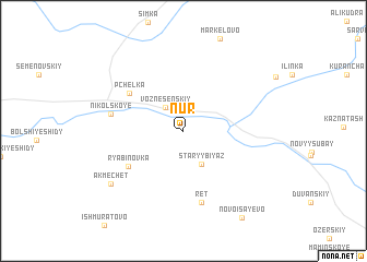 map of Nur