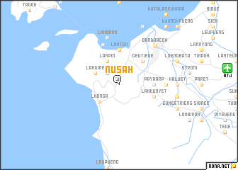 map of Nusah