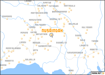 map of Nusaindah