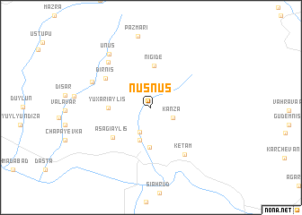 map of Nüsnüs