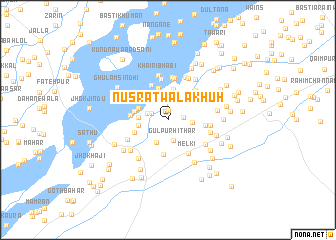 map of Nusratwāla Khūh