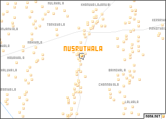 map of Nusrutwāla