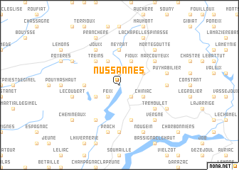 map of Nussannes