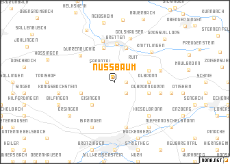 map of Nußbaum