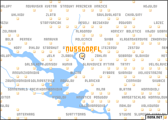map of Nussdörfl