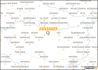 map of Nussdorf