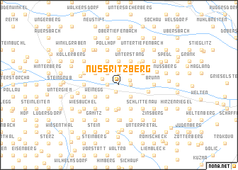 map of Nußritzberg