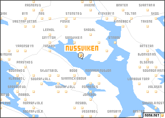 map of Nussviken